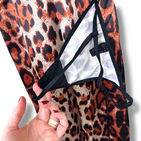 Frederick's Of Hollywood NWT Rosalina Rose Lace Satin Nightgown Maxi Gown Small - Picture 6 of 12